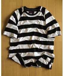 HOMLESS | Border Raglan Pocket Tee(Tシャツ/カットソー)