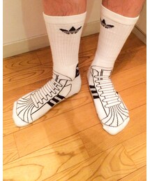 ・・・ | 着用イメージ(ソックス/靴下)