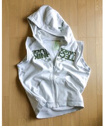 tek*one | Sleeveless High Neck Hoodie(パーカー)