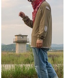 Bake by Bow | Damaged TEE L/S(Tシャツ/カットソー)