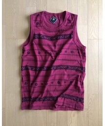 ABSTRISE | Mixed Tribal Stripe TEE N/S(Tシャツ/カットソー)