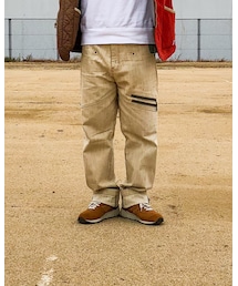 transaction | Burned Denim Pant(デニムパンツ)