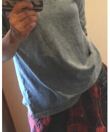 Avail | デニム七分袖カットソー(Tシャツ/カットソー)