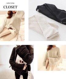 select shop CLOSET | ベルスリーブニット(ニット/セーター)