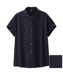 UNIQLO | レーヨンエアリーブラウス
(シャツ/ブラウス)