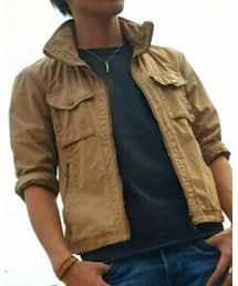 Purple&Yellow | ミリタリージャケット