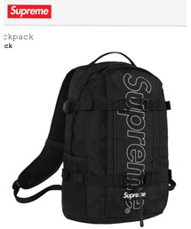 Supreme  | supreme backpack black 18fw (バックパック/リュック)