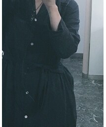 no brand | シャツワンピース