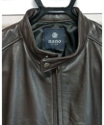 NANO universe | ライダースジャケット