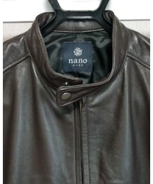 NANO universe | ライダースジャケット