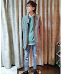 THE SHOP TK (ザ ショップ ティーケー )の「ジャケット/アウター(ステンカラーコート)」