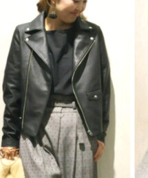 un dix cors | ライダースジャケット