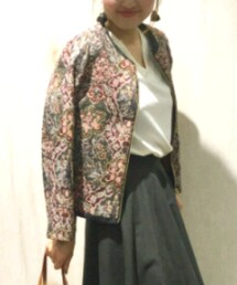 un dix cors | ノーカラージャケット