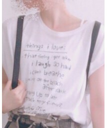 SLY | Tシャツ/カットソー