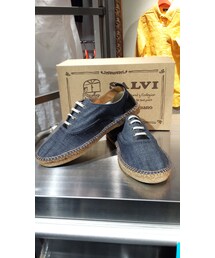 291295＝HOMME | レース付きエスパドリーユ(その他シューズ)