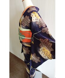 銘仙着物(浴衣)