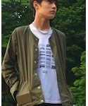GU(ジーユー)の「トップス(Tシャツ/カットソー)」