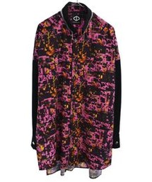 ACUOD by CHANU | Camouflage Rib Shirts[Black×Pink](シャツ/ブラウス)