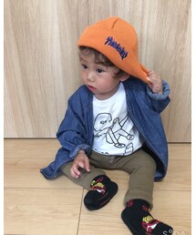 帽子イヤイヤ健在😫 | その他