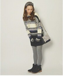 Khaju | カージュボーダーニット(ニット/セーター)