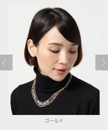 LEPSIM | ゴールドビジューネックレス(ネックレス)