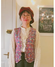 HARRIS TWEED | キャスケット