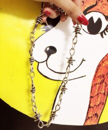 BUBBLES | barbed wire necklace(ネックレス)