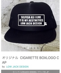 LOW  JACK  DESIGN | キャップ