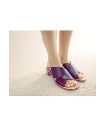 Chloe | レザークロスサンダル(サンダル)