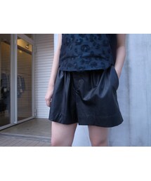 ISABEL MARANT | フェイクレザーショートパンツ(その他パンツ)