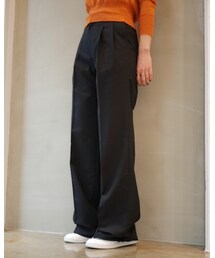 JOHN LAWRENCE SULLIVAN | センタープレスパンツ(スラックス)