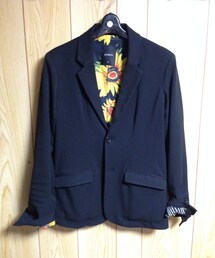 JOYRICH | 裏地ヒマワリ柄JKT(テーラードジャケット)