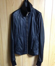 Rick Owens | インターシャレザー(ブルゾン)