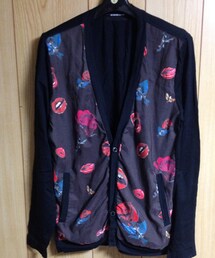 DIET BUTCHER | リップ柄カーディガン(カーディガン/ボレロ)