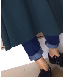w closet | サルエルパーンツ(デニムパンツ)