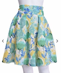 MERCURYDUO | 大花プリントギャザーSK(スカート)