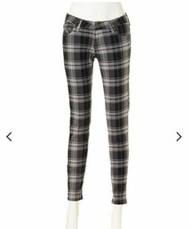 MERCURY Bijou | チェックスキニーPT(その他パンツ)