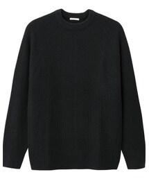 GU | アゼクルーネックセーター(長袖)(ニット/セーター)