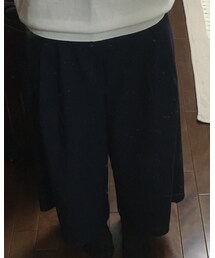UNIQLO | ユニクロのガウチョが楽で楽でこればっかり履いちゃう(￣▽￣) 今日は仕事終わりにお友達とよもぎ蒸し行くよ♪(その他パンツ)