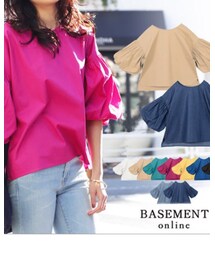 basementonline | バルーンスリーブ(シャツ/ブラウス)