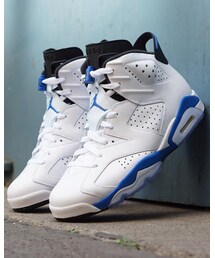 NIKE | AIR JORDAN 6 RETRO 'SPORT BLUE'(スニーカー)