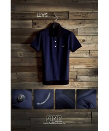FIND | FIND F110212 Polo Shirts Two-tone款(ポロシャツ)