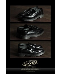 Loake | FIND x Loake VIP限定款經典樂福鞋-闇黑配色(モカシン/デッキシューズ)