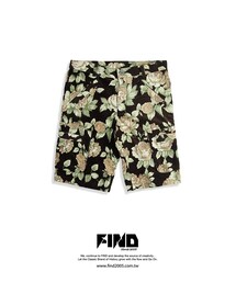 FIND | FIND F110511 經典立體口袋短褲-咖啡棉絨(その他パンツ)