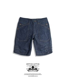 FIND | FIND F140517 工作丹寧短褲-One Wash版本(その他パンツ)