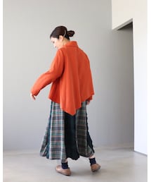 うしろがアシンメトリーになっています | ジャケット/アウター