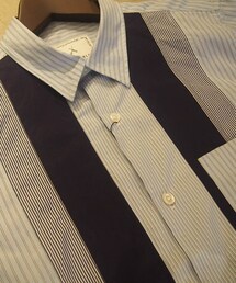 BLACK&BLUE | Stripe mix change shirts(シャツ/ブラウス)