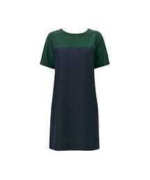 UNIQLO | WOMEN エアリーワンピース（半袖）(ワンピース)