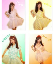 Miauler Mew | ＮＥＷギンガムセットアップ (スカート)