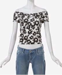 TWNROOM | ベア天オフショルTOP(Tシャツ/カットソー)